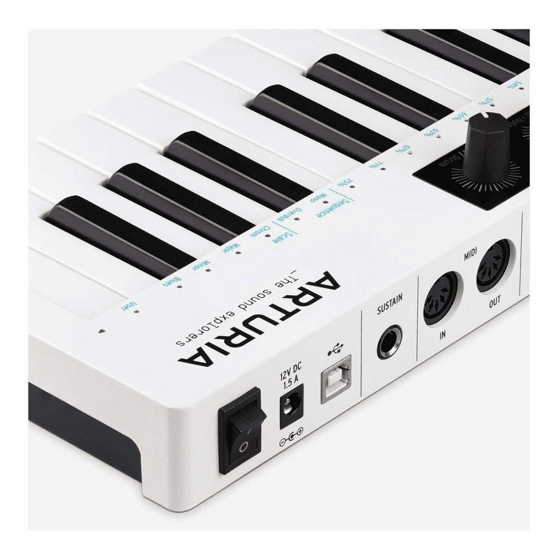 Arturia Keystep 37 Controlador Midi Secuenciador Blanco
