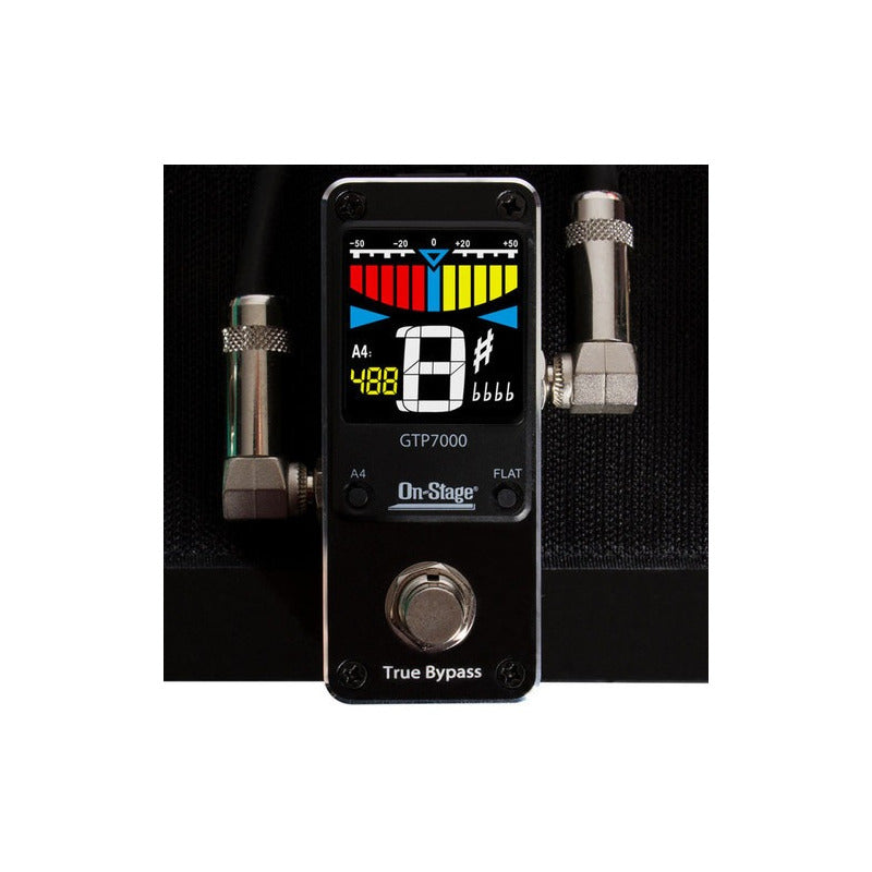 On-stage Mini Pedal Tuner Negro Negro