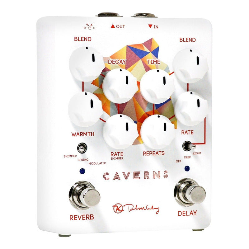 Keeley Caverns V2 Pedal De Efectos Delay Reverb Blanco