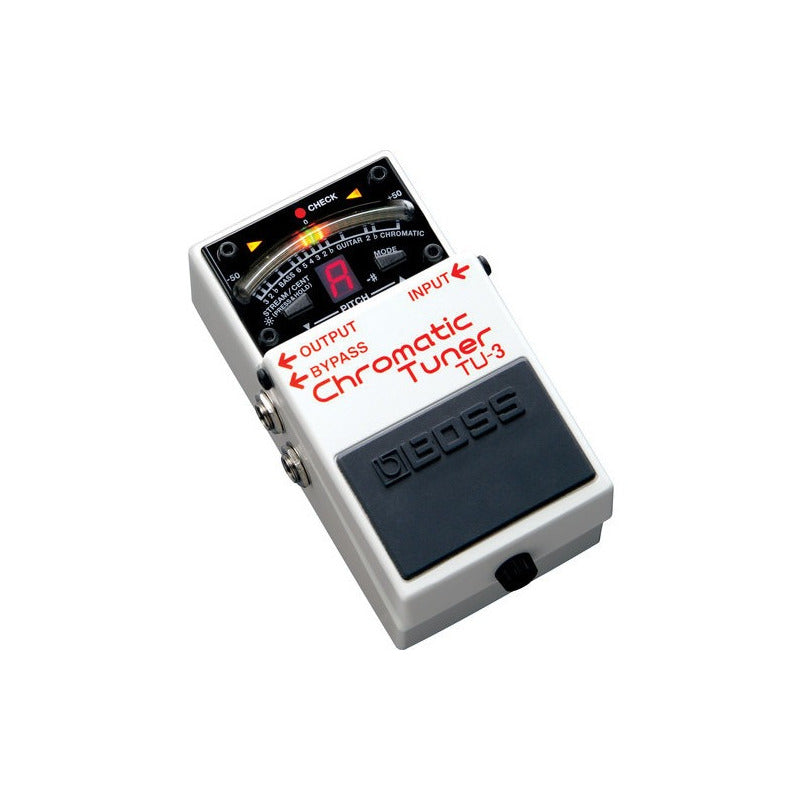 Boss Tu-3 Chromatic Pedal Tuner Marfil