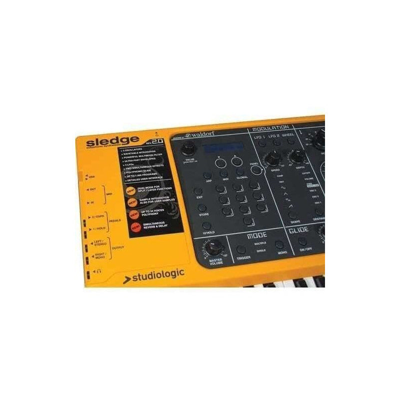 Studiologic Sledge 2.0 Sintetizador Analogo