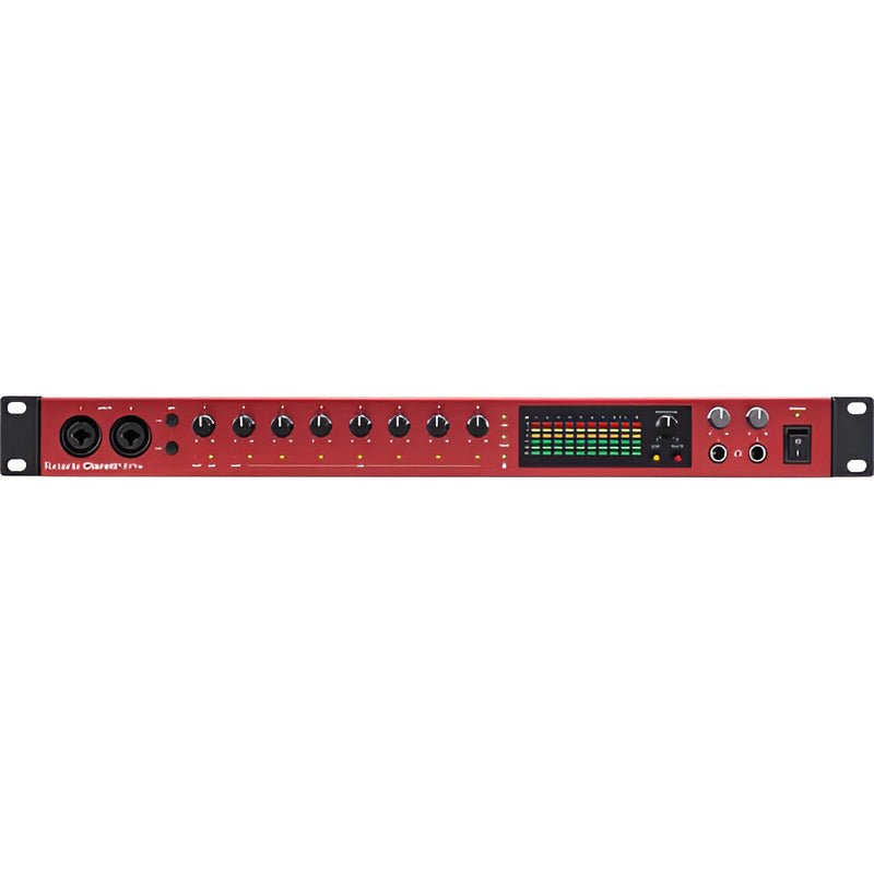 Focusrite Clarett+ 8pre 18x20 Usb Type-c Interfaz De Audio Rojo