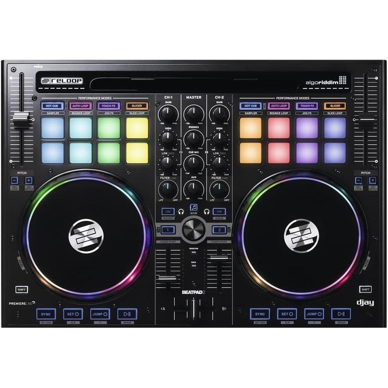 Reloop Beatpad 2 Controlador De Dj Mac/win/ios/android Negro