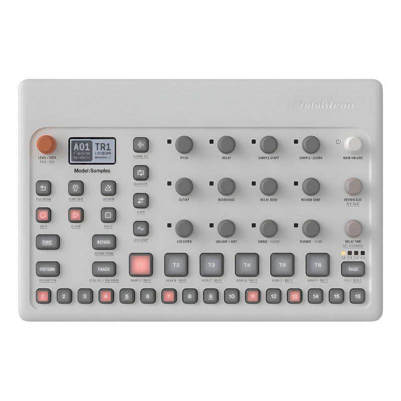 Elektron Model Samples 6-track Sample Groovebox Gris